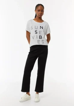 Baumwollshirt im Relaxed-Fit