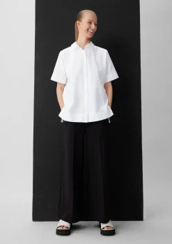 Bluse mit Stickerei-Detail