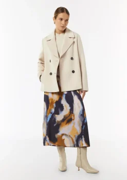 Cabanjacke aus Wollmix