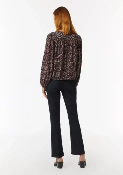 Crêpe-Bluse aus Viskose