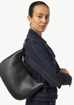 Hobo-Bag aus Rindsleder