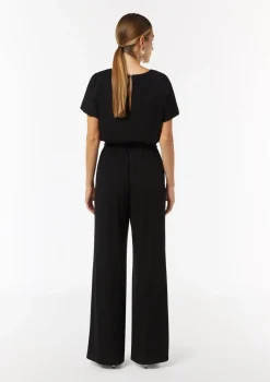 Jersey-Overall mit Taillengürtel im Loose Fit