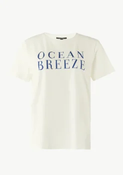 Jersey-T-Shirt mit Artwork