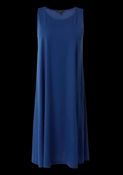 Ärmelloses Jersey-Kleid in A-Linien-Form