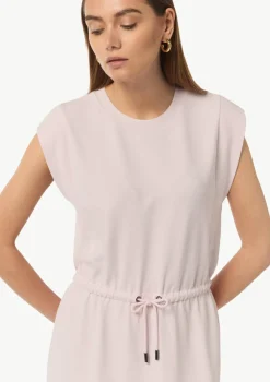 Ärmelloses Jerseykleid mit Tunnelzug