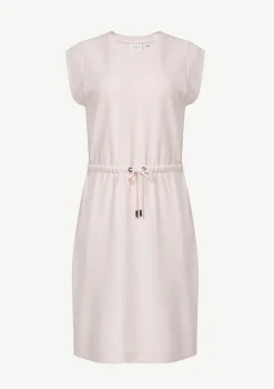 Ärmelloses Jerseykleid mit Tunnelzug