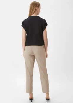 Ärmelloses Shirt aus Strickjersey