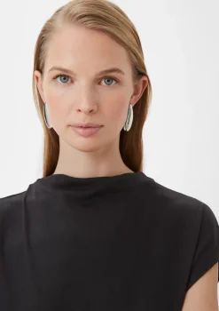 Ärmelloses Shirt aus Strickjersey