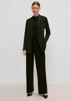 Ärmelloses Stricktop mit Rippstruktur