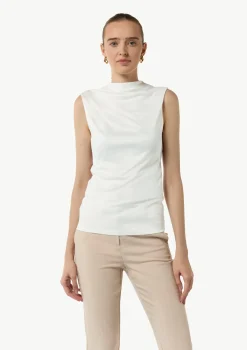 Ärmelloses Top aus Jersey