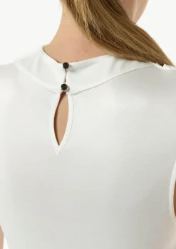 Ärmelloses Top aus Jersey