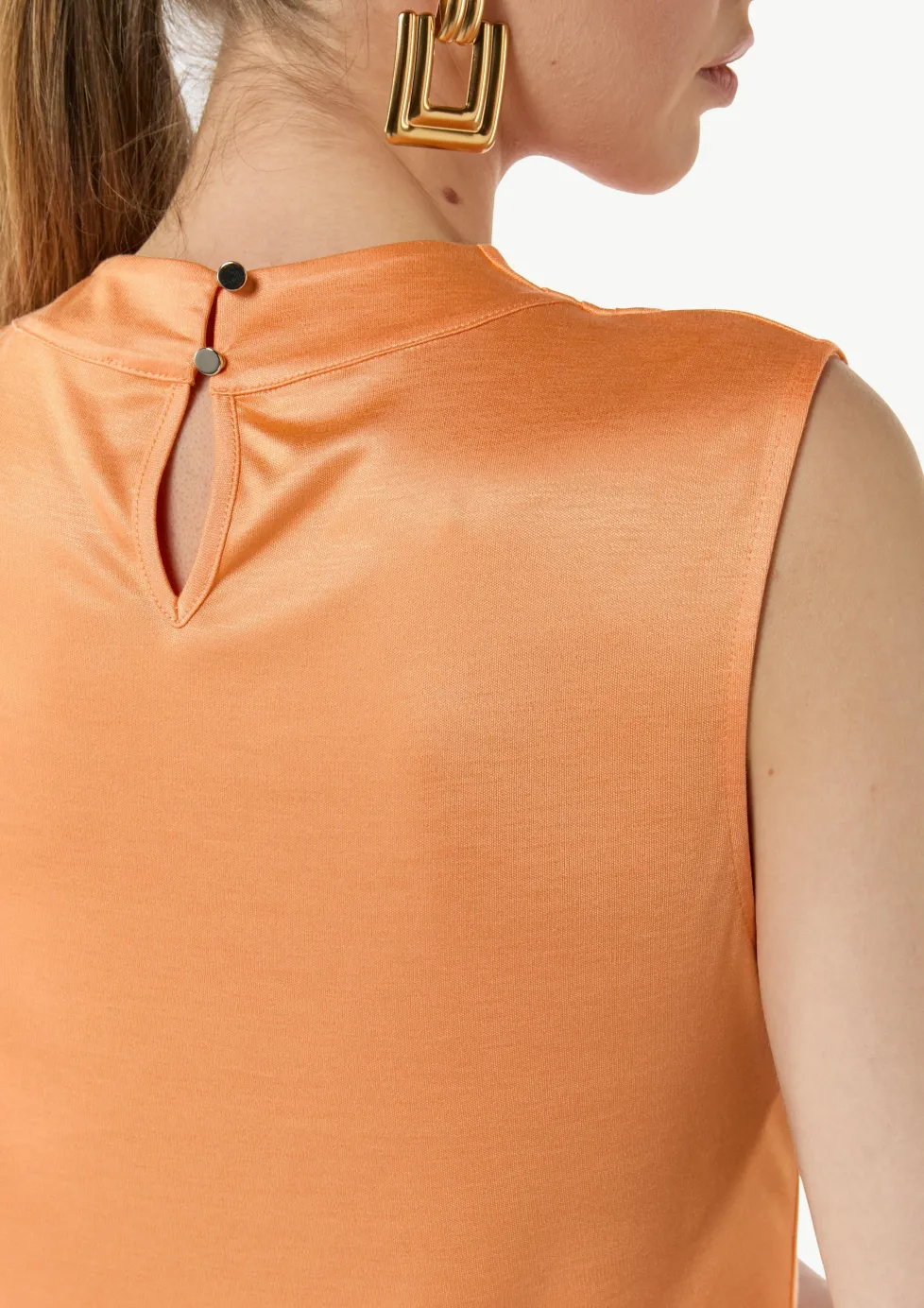 Ärmelloses Top aus Jersey