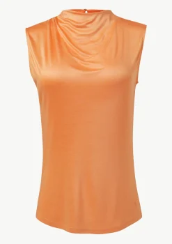 Ärmelloses Top aus Jersey