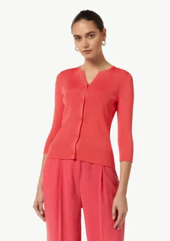 Strickjacke aus Viskosemix