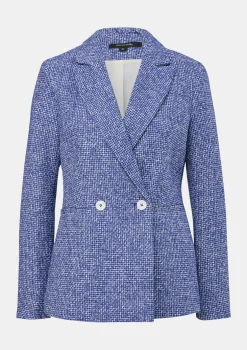 Taillierter Blazer aus Bouclé