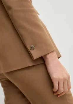 Taillierter Blazer in Baumwollmix