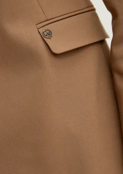 Taillierter Blazer in Baumwollmix