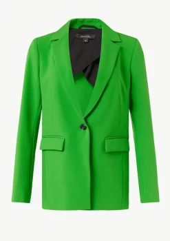 Taillierter Blazer mit Pattentaschen