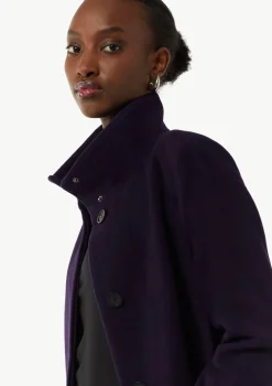 Taillierter Mantel mit Kaschmir