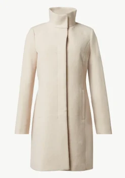 Taillierter Mantel mit Kaschmir