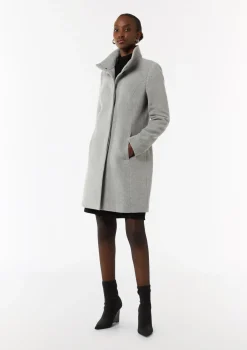 Taillierter Mantel mit Kaschmir