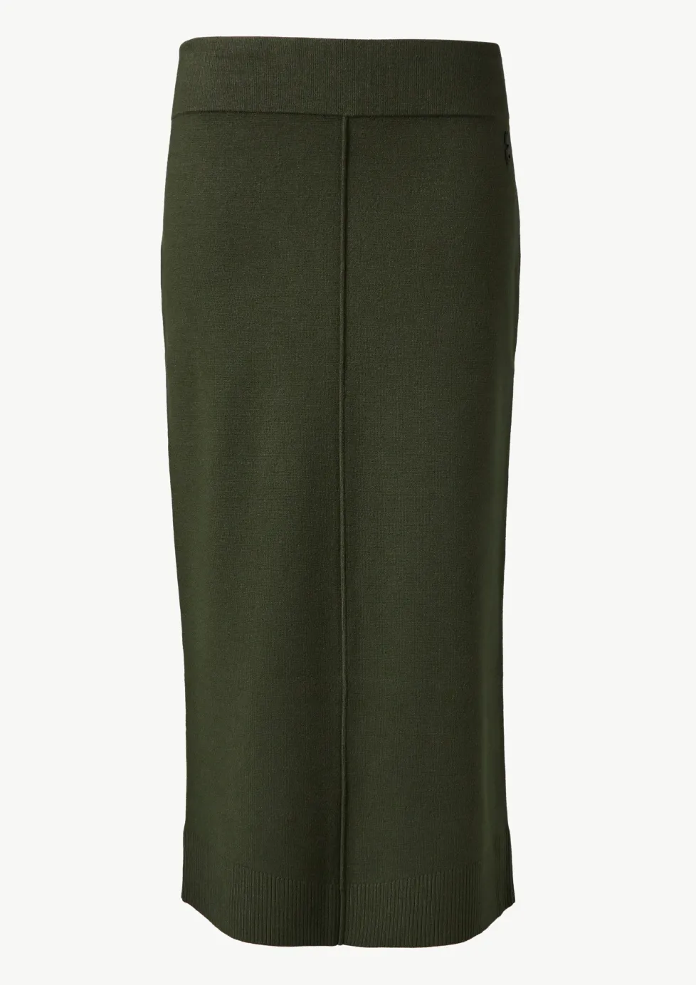 Taillierter Strickrock aus Viskosemix