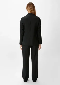 Travel-Blazer mit Seitenschlitzen