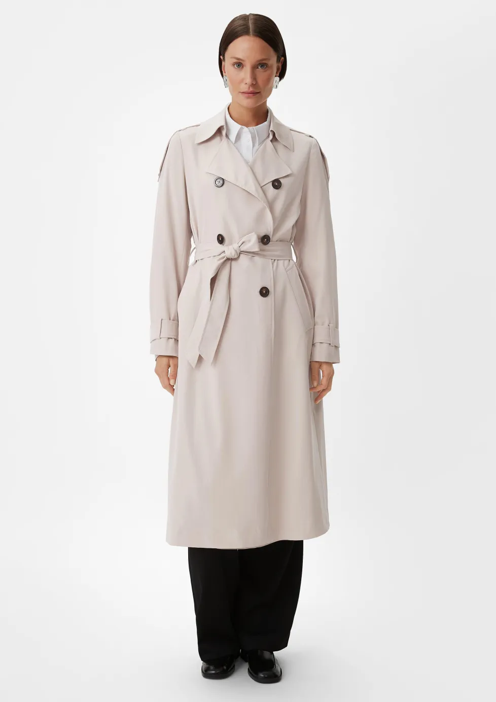 Trenchcoat mit Bindegürtel