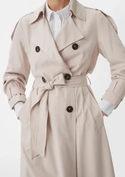Trenchcoat mit Bindegürtel