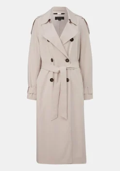 Trenchcoat mit Bindegürtel