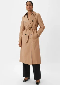 Trenchcoat mit Bindegürtel