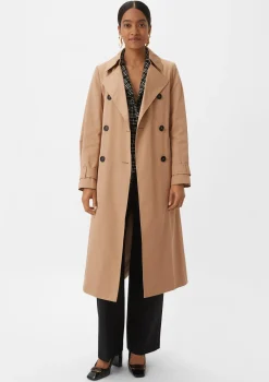 Trenchcoat mit Bindegürtel