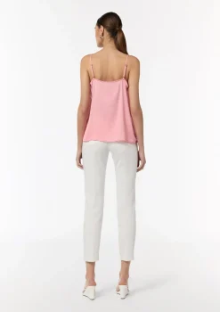 Trägertop aus Satin