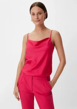 Trägertop aus Satin