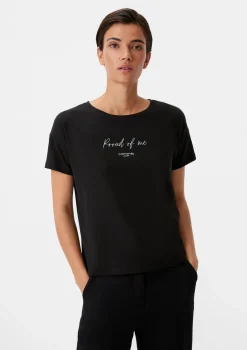 T-Shirt aus Baumwollmix