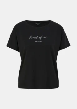 T-Shirt aus Baumwollmix