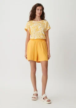 T-Shirt mit überschnittenen Schultern