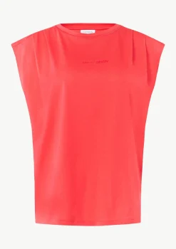 T-Shirt mit überschnittenen Schultern