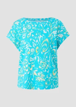 T-Shirt mit überschnittenen Schultern