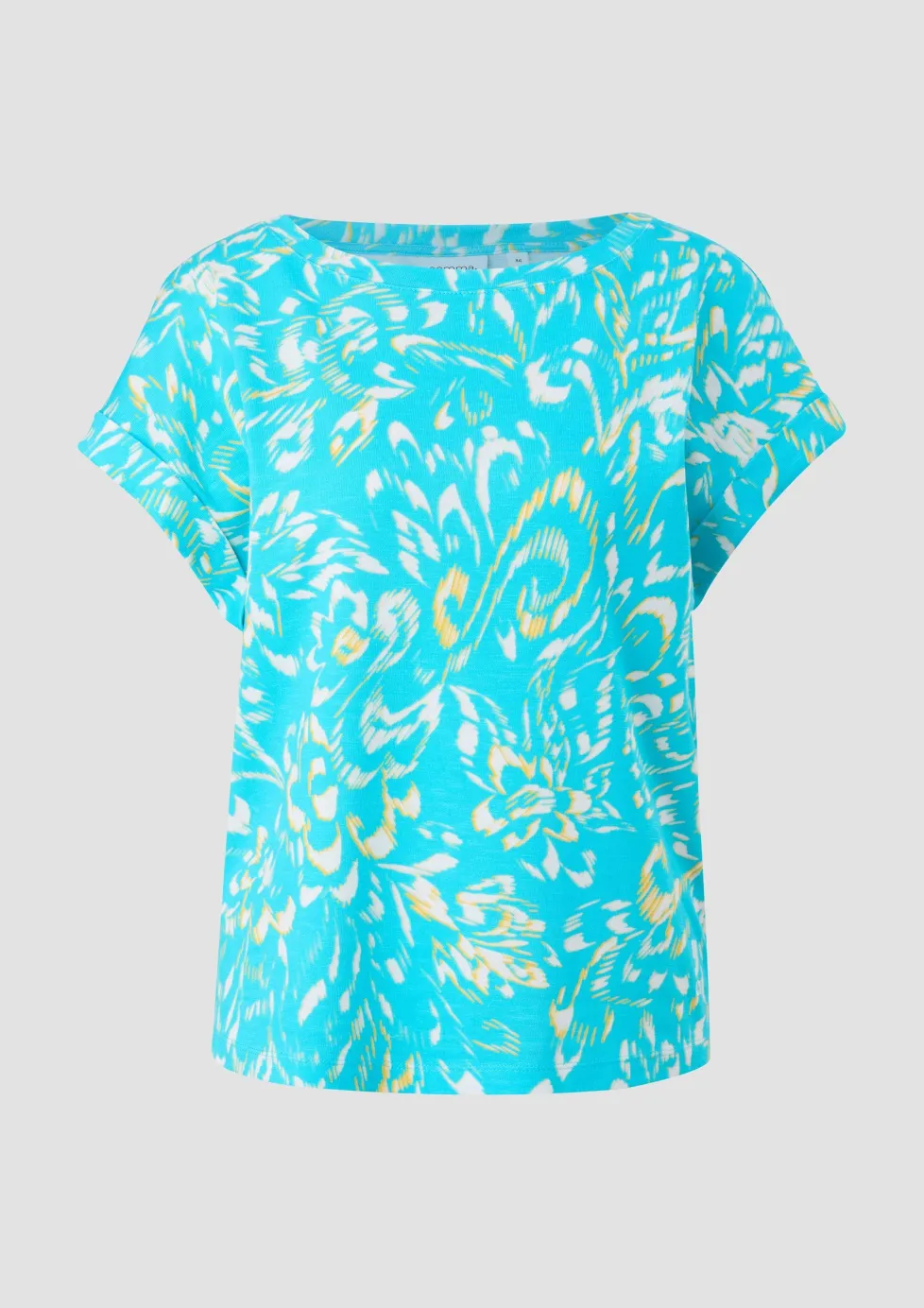 T-Shirt mit überschnittenen Schultern