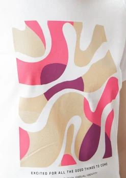 T-Shirt mit Frontprint