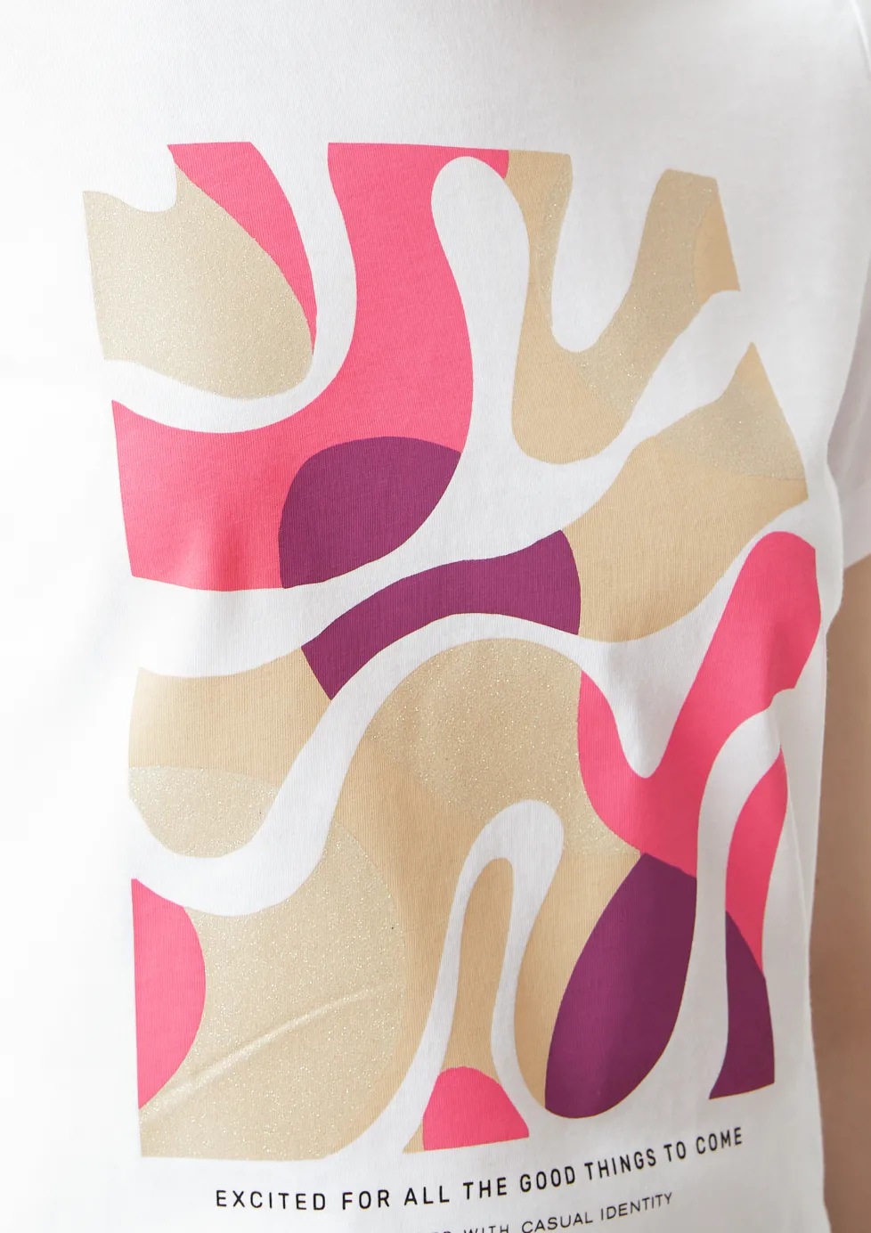 T-Shirt mit Frontprint