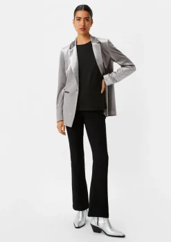 T-Shirt mit Glitzergarn