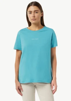 T-Shirt mit Logo-Print