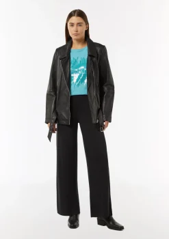 T-Shirt mit Pailletten-Artwork