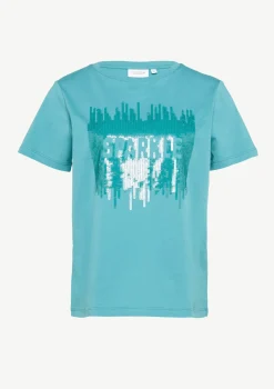 T-Shirt mit Pailletten-Artwork