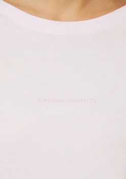 T-Shirt mit Rundhals-Ausschnitt und Front-Print