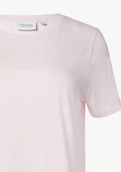 T-Shirt mit Rundhals-Ausschnitt und Front-Print