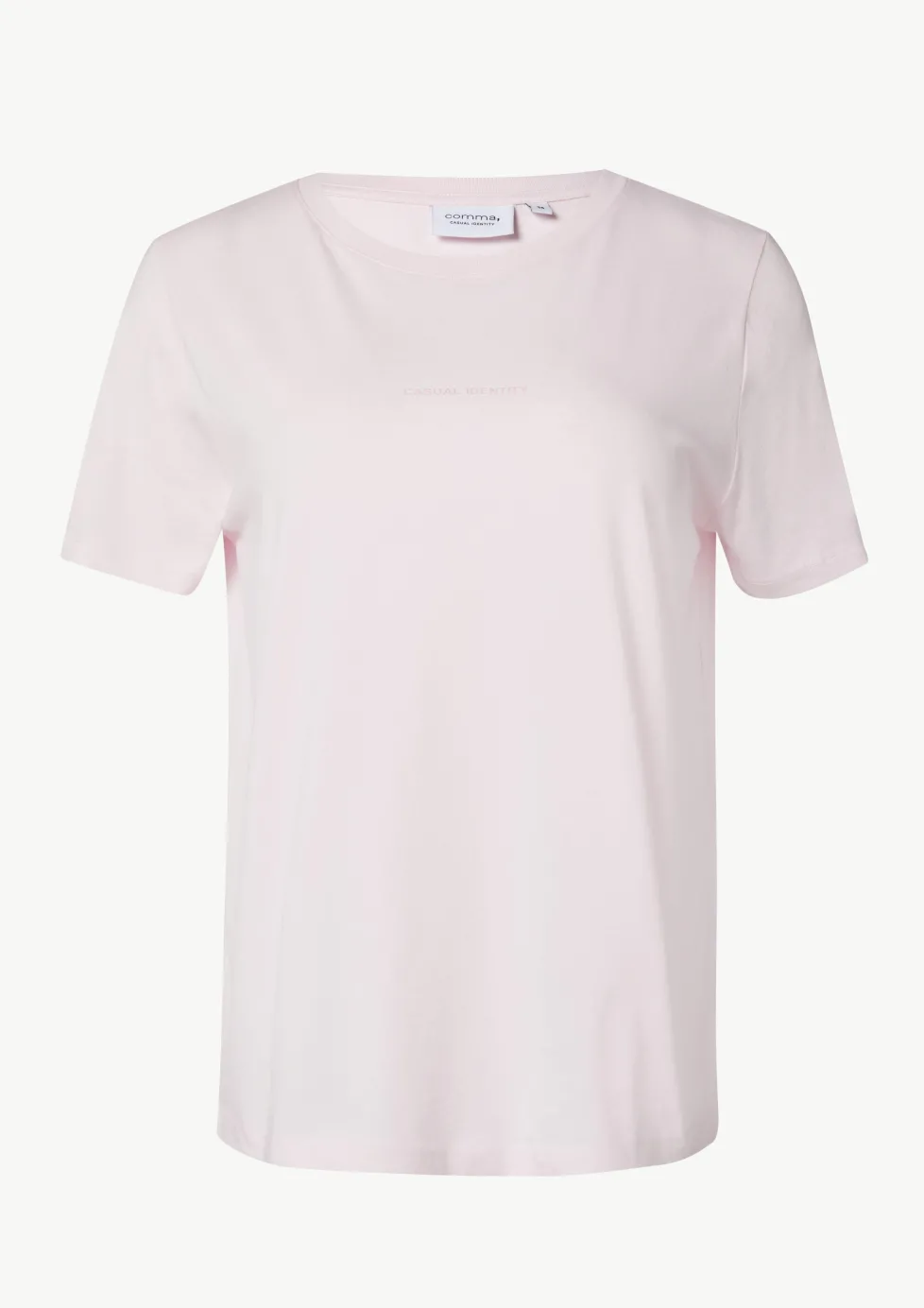 T-Shirt mit Rundhals-Ausschnitt und Front-Print