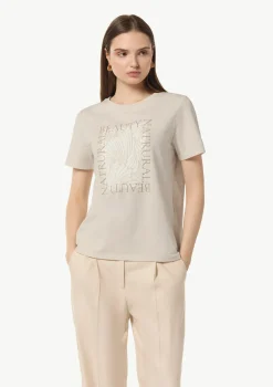 T-Shirt mit Statement-Print